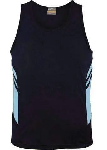 Aussie Pacific Tasman Kids Singlet 3111 Casual Wear Aussie Pacific Navy/Sky 4